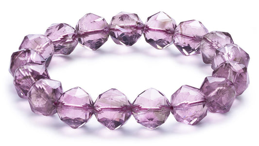 About Handcrafted Natural Amethyst Gemstone Bracelet