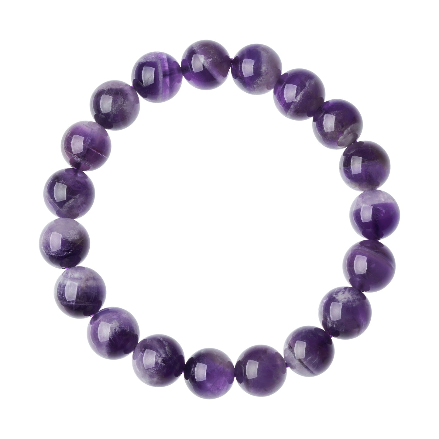 Enchanting Dreamy Amethyst Bracelet - 10mm