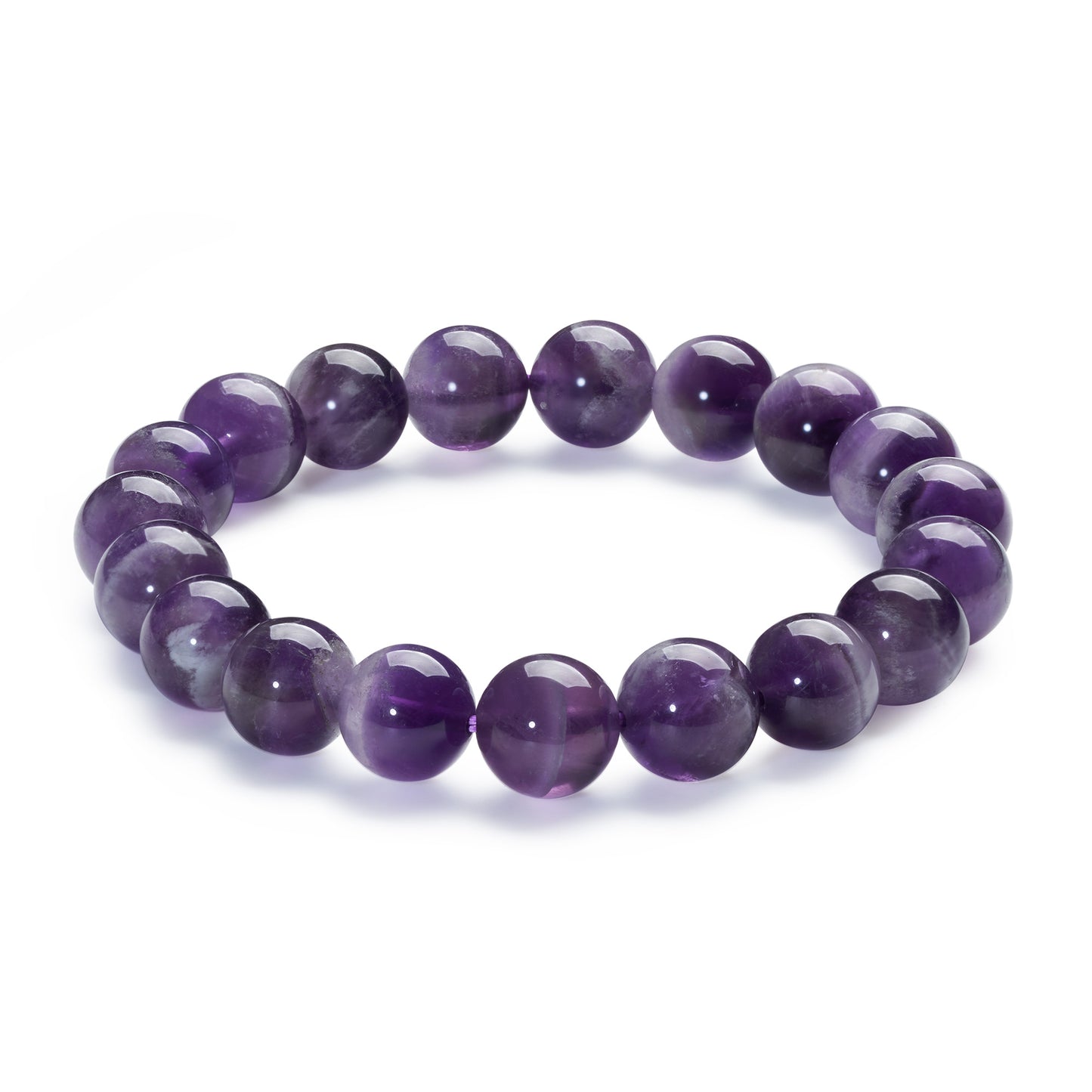 Enchanting Dreamy Amethyst Bracelet - 10mm